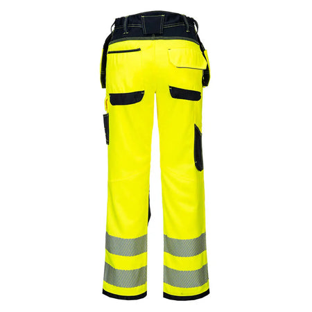 Warnschutz Stretch-Bundhose mit Holstertaschen PW3 PW306 Workschutz.de