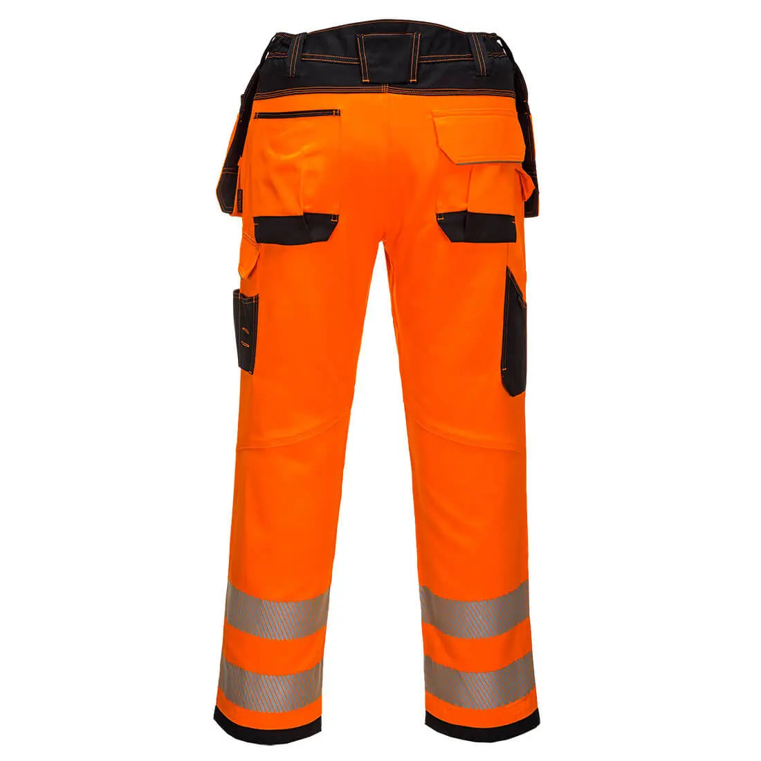 Warnschutz Stretch-Bundhose mit Holstertaschen PW3 PW306 Workschutz.de