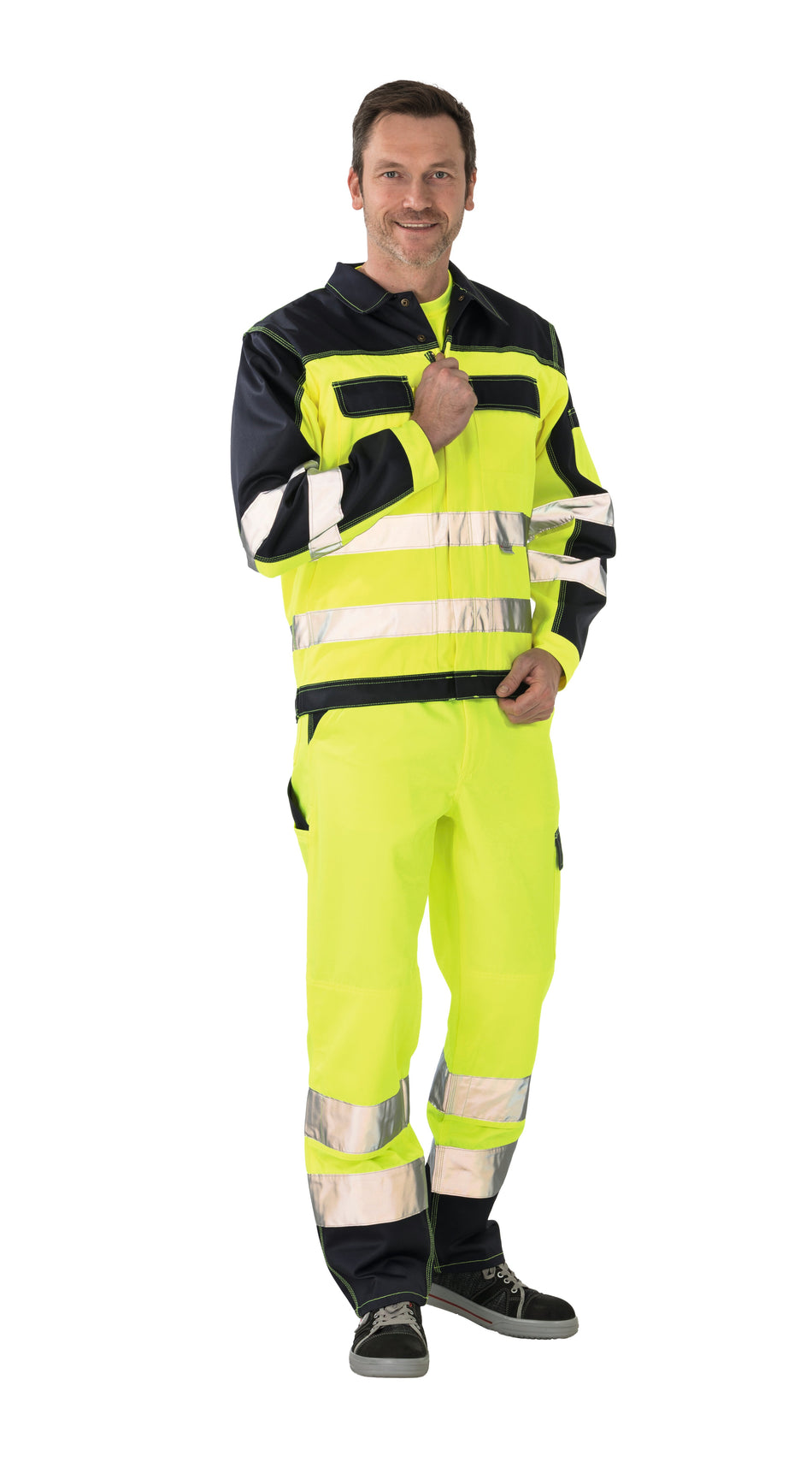 Bundjacke 2-farbig - Herren - Planam - gelb