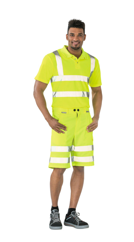 Shorts uni - Herren - Planam - uni gelb Planam