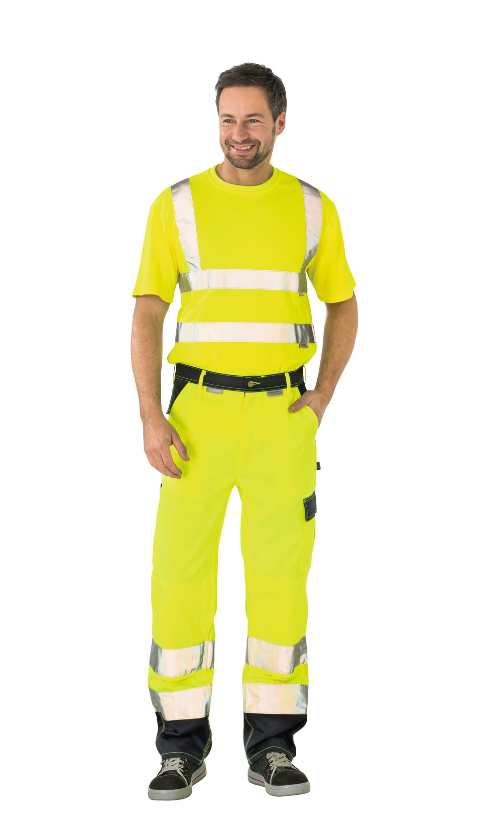 Bundhose 2-farbig - Herren - Planam - gelb
