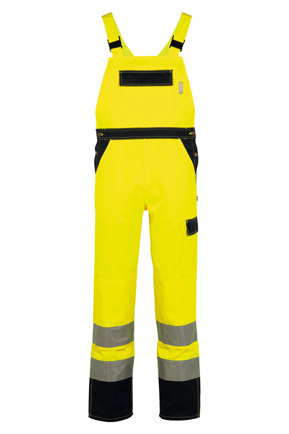 Latzhose 2-farbig - Herren - Planam - gelb - Workschutz.de