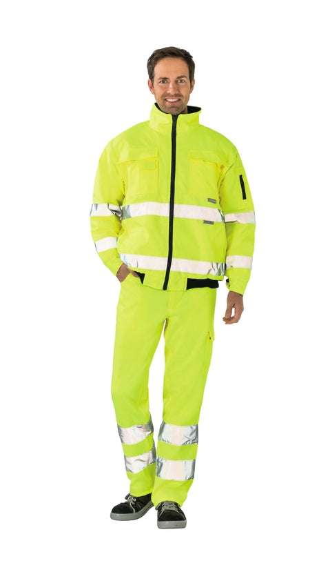 Pilotenjacke uni - Herren - Planam - uni gelb Planam
