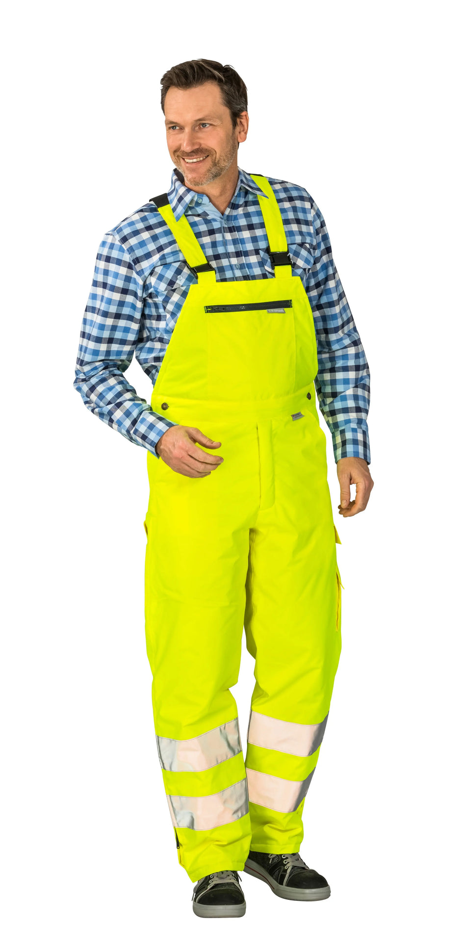 Winterlatzhose uni - Herren - Planam - uni gelb Planam