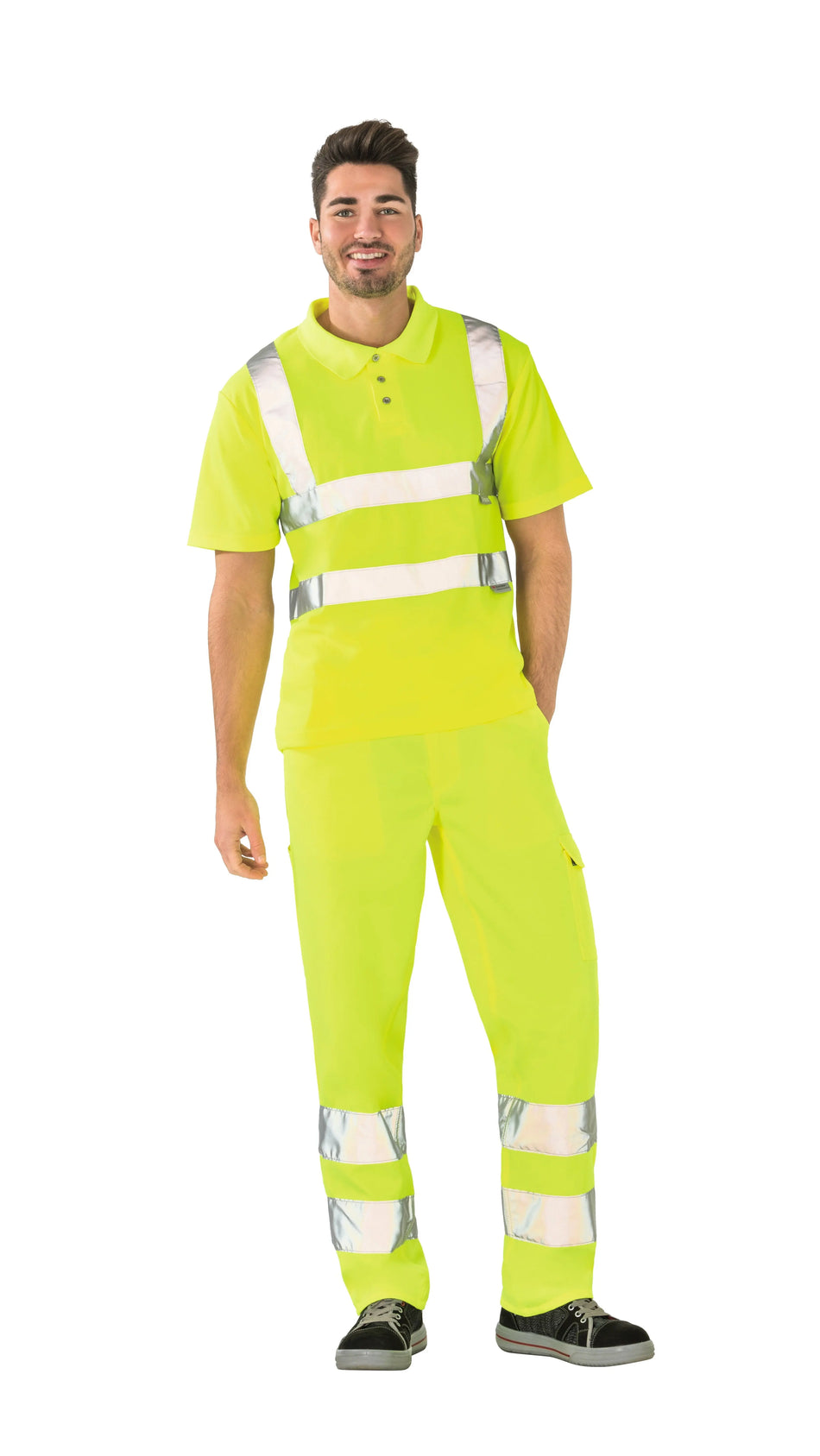 Poloshirt uni - Herren - Planam - uni gelb Planam