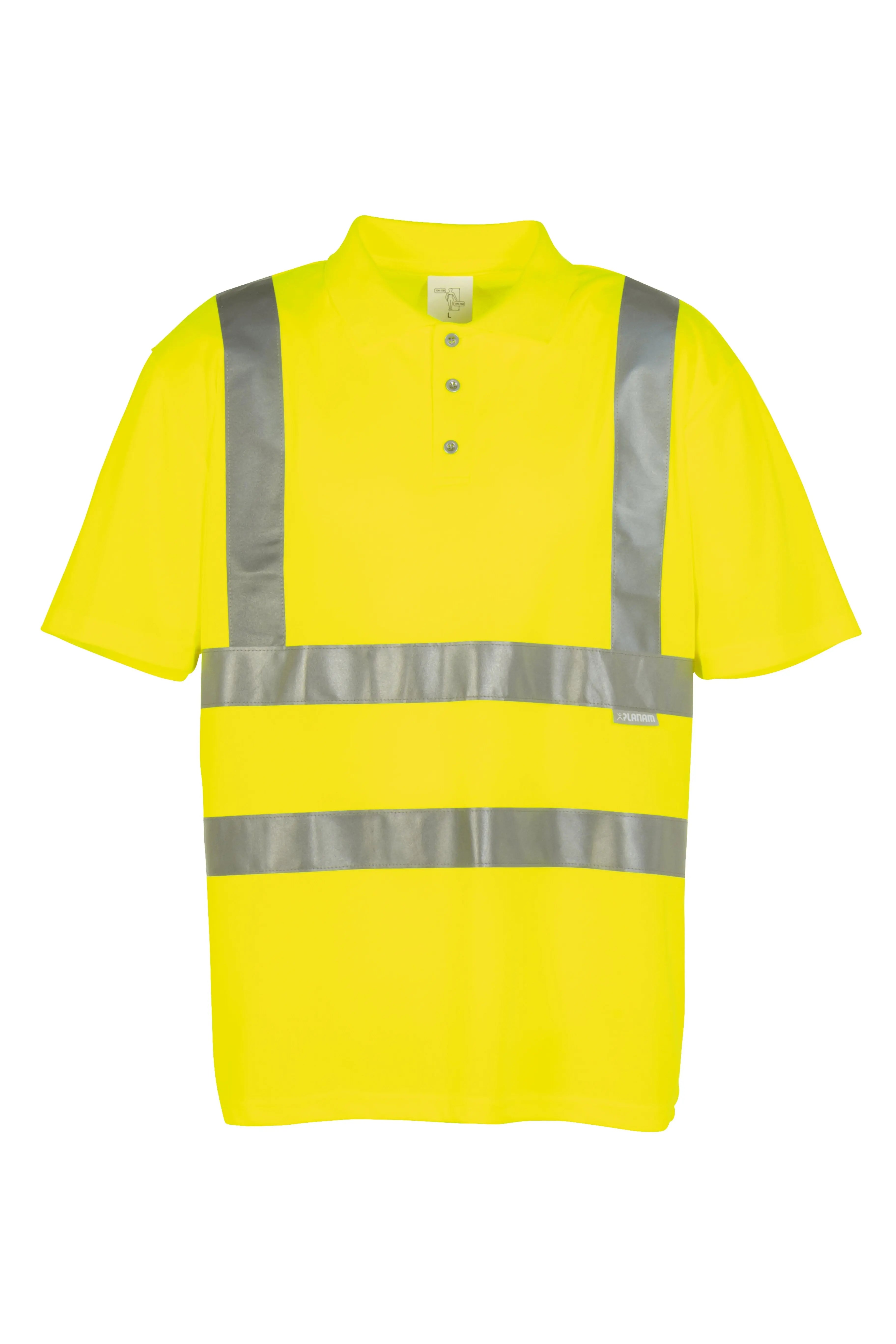 Poloshirt uni - Herren - Planam - uni gelb Planam