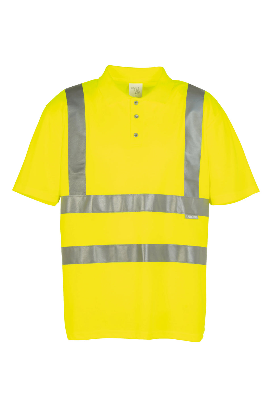 Poloshirt uni - Herren - Planam - uni gelb Planam