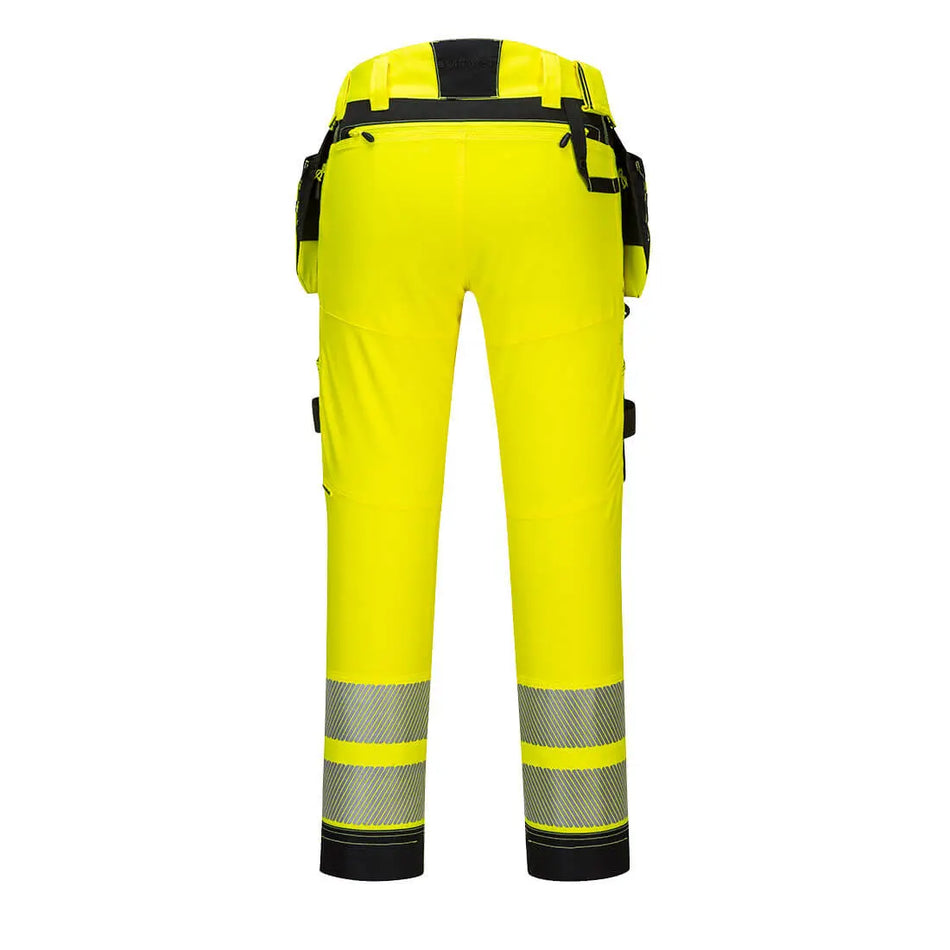 Warnschutzhose mit abnehmbaren Holstertaschen DX442 Workschutz.de