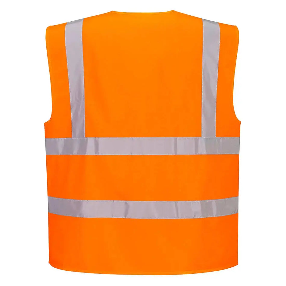 Warnschutzweste mit Schulterreflexband Portwest C375 orange Workschutz