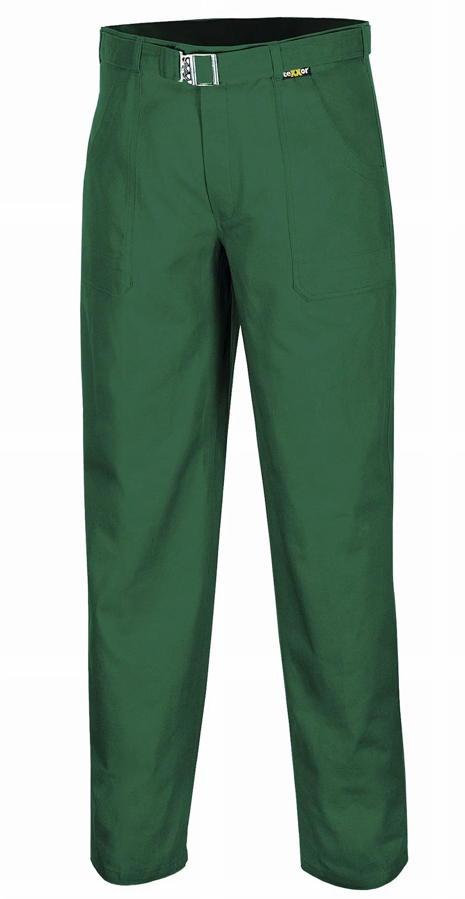 Bundhose 290 g/m² teXXor® 8055 Baumwolle grün Workschutz