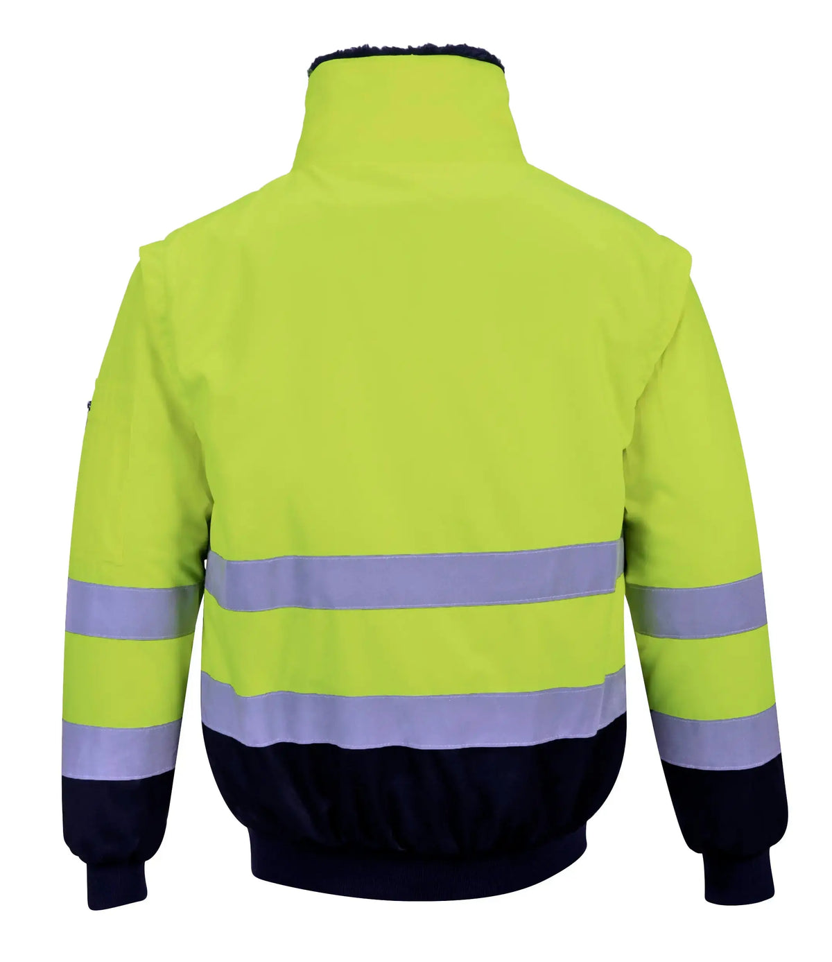 Portwest Warnschutz Pilotenjacke Winterjacke gelb/marine PJ50 Workschutz