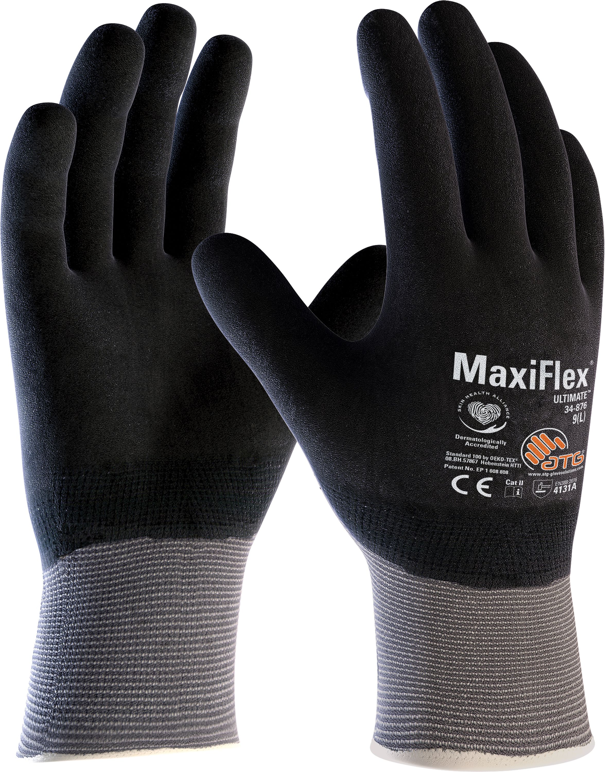 MaxiFlex® Ultimate™ Nylon-Strickhandschuhe (34-876) - Workschutz.de
