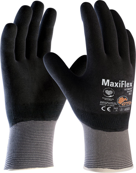 MaxiFlex® Ultimate™ Nylon-Strickhandschuhe (34-876) - Workschutz.de