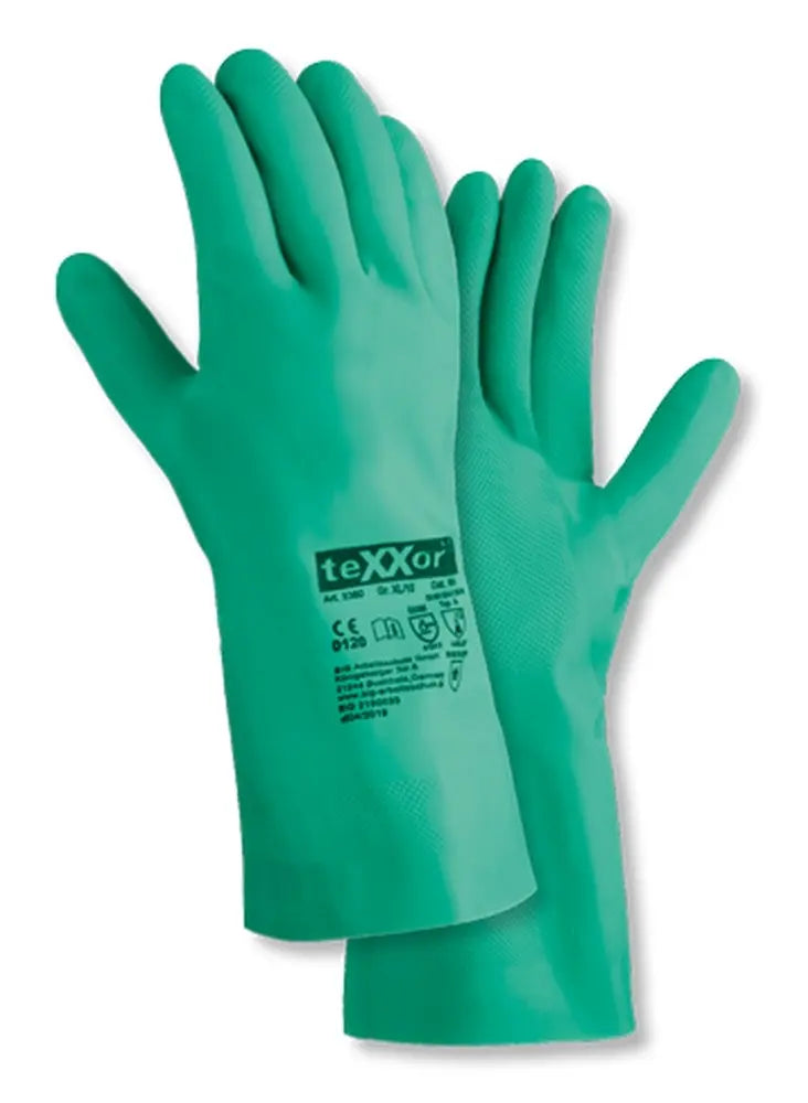 teXXor Chemikalienschutz-Handschuhe NITRIL Arbeisthandschuhe 2360 - Workschutz.de