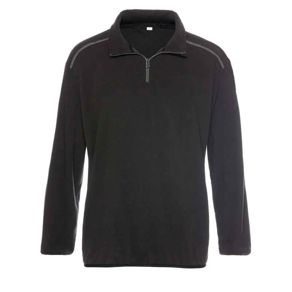 teXXor Microfleece-Pullover STAVANGER schwarz Workschutz.de